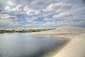 Sand Dunes, Lencois Royalty Free Stock Photo