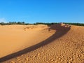 Sand dunes Royalty Free Stock Photo