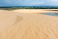 Sand dunes of Lomas de Arena Regional Park, Santa Cruz, Bolivia Royalty Free Stock Photo