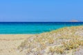 Plaka beach, Greece Royalty Free Stock Photo