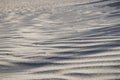 Sand dunes of the Maspalomas desert, Gran Canaria, Spain. Royalty Free Stock Photo