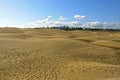 Sand Dunes of Maspalomas, Gran Canaria. SPAIN. Royalty Free Stock Photo