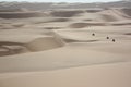 Sand dunes in the Namib desert Royalty Free Stock Photo