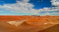 Sand dunes Namib-Naukluft national park, Namibia Royalty Free Stock Photo