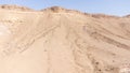 sand dunes in the Negev desert, Ramona, Israel Royalty Free Stock Photo
