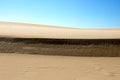 Sand Dunes, Oregon Beach, West Coast Nature and Landscape Royalty Free Stock Photo