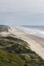 Sand dunes in the Oregon coast Royalty Free Stock Photo