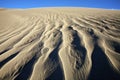 Sand Dunes Patterns Royalty Free Stock Photo