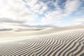 sand dunes with ripple wind patterns Royalty Free Stock Photo