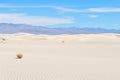 Sand dunes creating a mesmerizing landscape of curves and patterns in the desert. Generative AI. Royalty Free Stock Photo