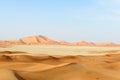 Sand dunes in Rub al-Khali desert (Oman)