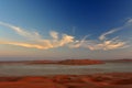 Sand dunes in Rub al Khali desert