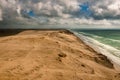 Sand dunes by the Rubjerg Knude Fyr lighthouse, Lonstrup, Denmark