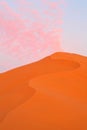 Sand dunes in the Sahara Desert, Morocco Royalty Free Stock Photo