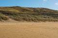 Woolacombe Sand near Barnstaple, Devon, England Royalty Free Stock Photo