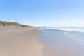 Sand dunes and sea of Papamoa, Mount Maunganui