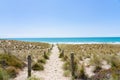 Sand dunes and sea of Papamoa, Mount Maunganui