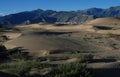 Sand dunes in Tibet Royalty Free Stock Photo