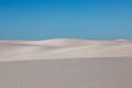 Sand Dunes at White Sands Desert Royalty Free Stock Photo