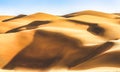 Sand duns in liwa desert Royalty Free Stock Photo