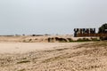 Sand filling of a local beach in Lekki, Lagos Nigeria