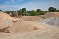 Sand and gravel pit