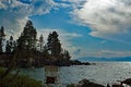 Sand Harbor Beach Park at Lake Tahoe Royalty Free Stock Photo