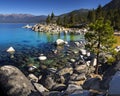 Sand Harbor, Lake Tahoe, Nevada Royalty Free Stock Photo