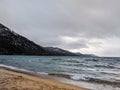 Sand Harbor,  Lake Tahoe Nevada State Park Royalty Free Stock Photo