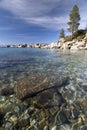 Sand harbor state park Royalty Free Stock Photo