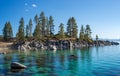 Sand Harbor State Park Boardwalk Royalty Free Stock Photo