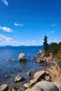 Sand Harbor State Park in Lake Tahoe Royalty Free Stock Photo