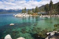 Sand Harbor State Park in Lake Tahoe Royalty Free Stock Photo