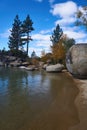 Sand Harbor State Park in Lake Tahoe Royalty Free Stock Photo