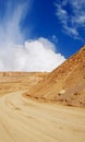 Sand Hill at the Quarry Royalty Free Stock Photo