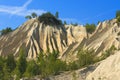 Sand hills of abandoned quarry