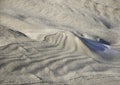 Sand and ice pattern Royalty Free Stock Photo