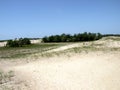 Sand lanscape in Danube Delta, Tulcea, Romania Royalty Free Stock Photo