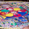 Sand mandala