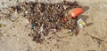 Sand microplastics pollution