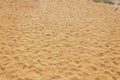 Sand in the ocher lands in the Rustrel nature park