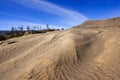 Sand pattern Royalty Free Stock Photo