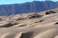 Sand pattern of vocano Royalty Free Stock Photo