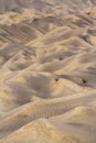 Sand pattern of vocano