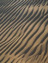Sand patterns in dunes of Maspalomas Royalty Free Stock Photo