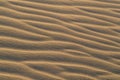 Sand patterns in dunes of Maspalomas Royalty Free Stock Photo