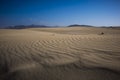 Sand patterns Natural park,Corralejo,Canary-islands,Spain Royalty Free Stock Photo