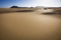 Sand patterns Natural park,Corralejo,Canary-islands,Spain Royalty Free Stock Photo