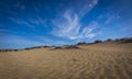 Sand patterns Natural park,Corralejo,Canary-islands,Spain Royalty Free Stock Photo