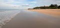 Sand patterns on Nilaveli Beach in Trincomalee Sri Lanka